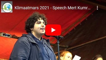 Klimaatmars 2021 - Speech Mert Kumru video EDSP.TV