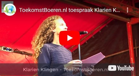 Toekomst Boeren toespraak Klarien Klingen Video